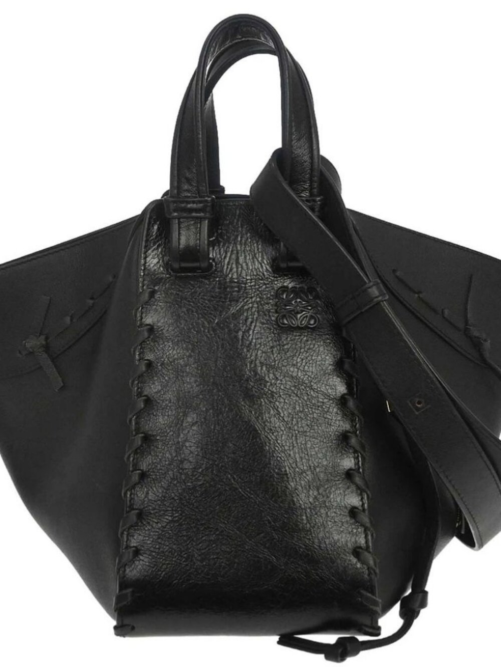 Loewe Black Hammock 2way Tote Handbag 061705 168071